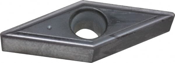 Kennametal - VBGT221 LF Grade KC5025 Carbide Turning Insert - TiAlN Finish, 35° Diamond, 1/4" Inscr Circle, 1/8" Thick, 1/64" Corner Radius - Americas Industrial Supply