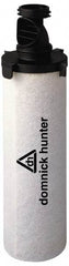 Domnick Hunter - Activated Carbon Replacement Filter Element For Use with -045 Housing - Hydrophobic Borosilicate Glass Fiber Media - Americas Industrial Supply