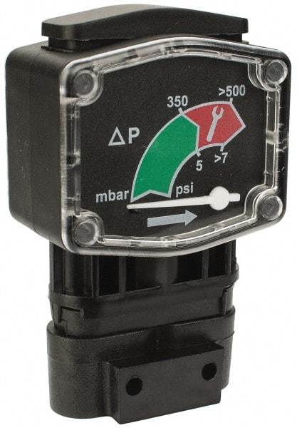 Domnick Hunter - Differential Pressure Gauge Kit For Flanged Filters - Americas Industrial Supply