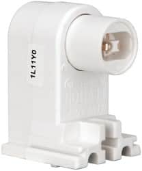 Leviton - 2 Pin, 600 VAC, 660 Watt, Pedestal Base, Pedestal Lamp Holder - Fluorescent, Screw Mounted - Americas Industrial Supply