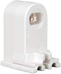 Leviton - 2 Pin, 600 VAC, 660 Watt, Pedestal Base, Pedestal Lamp Holder - Fluorescent, Screw Mounted - Americas Industrial Supply