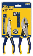 Irwin - 2 Piece Plier Set - Comes in Display Card - Americas Industrial Supply