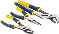 Irwin - 3 Piece Plier Set - Comes in Display Card - Americas Industrial Supply