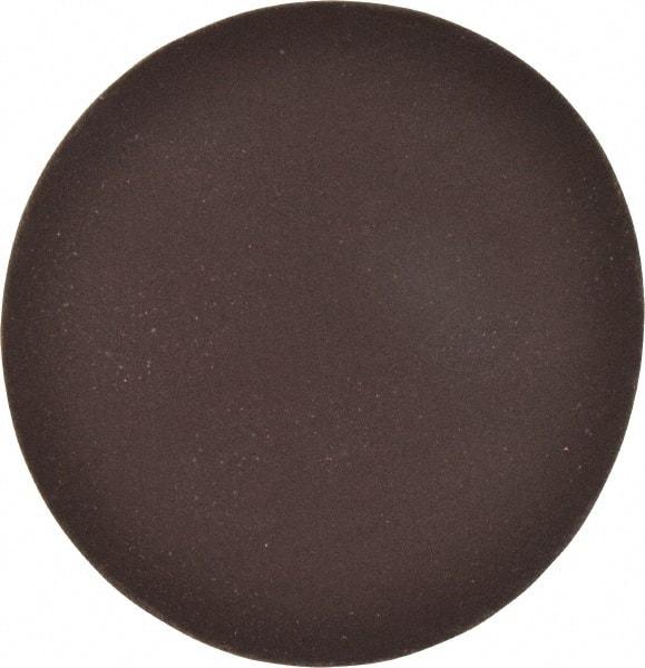 Norton - 5" Diam, 320 Grit Aluminum Oxide Adhesive PSA Disc - Very Fine Grade, Brown, Cloth Backing, Flexible - Americas Industrial Supply