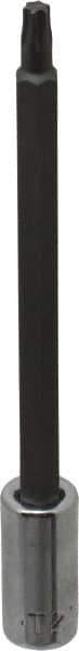 SK - 1/4" Drive, T25 Torx Bit Socket - 4" OAL, Long Torx Bit Socket - Americas Industrial Supply