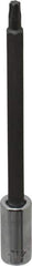 SK - 1/4" Drive, T25 Torx Bit Socket - 4" OAL, Long Torx Bit Socket - Americas Industrial Supply