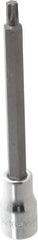 SK - 3/8" Drive, T30 Torx Bit Socket - 4" OAL, Long Torx Bit Socket - Americas Industrial Supply