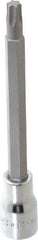 SK - 3/8" Drive, T40 Torx Bit Socket - 4" OAL, Long Torx Bit Socket - Americas Industrial Supply