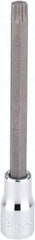 SK - 3/8" Drive, T50 Torx Bit Socket - 4" OAL, Long Torx Bit Socket - Americas Industrial Supply