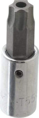 SK - 3/8" Drive, T55 Torx Bit Socket - 2" OAL, Tamper Resistant - Americas Industrial Supply