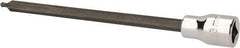 SK - 3/8" Drive, 3mm Hex Bit Socket - 6" OAL, 5" Bit Length, Long Ball End Hex Bit Socket - Americas Industrial Supply