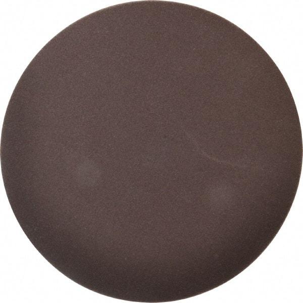 Norton - 6" Diam, 240 Grit Aluminum Oxide Adhesive PSA Disc - Very Fine Grade, Brown, Cloth Backing, Flexible - Americas Industrial Supply