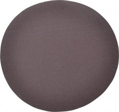 Norton - 9" Diam, 120 Grit Aluminum Oxide Adhesive PSA Disc - Medium Grade, Brown, X Weighted Backing, Flexible - Americas Industrial Supply