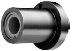 Pacific Bearing - 2" ID, 7-1/8" OALSingle Die Set with Flange Mount - 25,050 Lb Static Cap, 4.4" Btw Mnt Hole Ctrs, Steel - Americas Industrial Supply