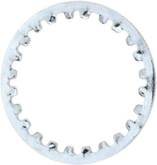 Value Collection - 7/16" Screw, 0.4755" ID, Steel Internal Tooth Lock Washer - 0.6005" OD, Zinc-Plated, Grade 1075 - Americas Industrial Supply