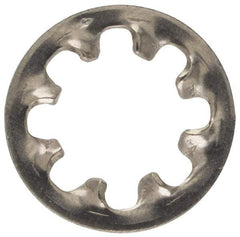 Made in USA - 5/16" Screw, 0.332" ID, Stainless Steel Internal Tooth Lock Washer - 0.607" OD, Uncoated, Grade 316 - Americas Industrial Supply