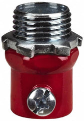 Thomas & Betts - 1/2" Trade, Steel Set Screw Straight EMT Conduit Connector - Noninsulated - Americas Industrial Supply