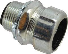 Thomas & Betts - 1" Trade, Steel Threaded Straight Liquidtight Conduit Connector - Insulated - Americas Industrial Supply