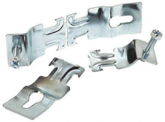 Thomas & Betts - 1-1/4" Pipe, 14 Gauge" Pipe or Conduit Clamp - Silver Galvanized, 600 Lb Capacity, All Conduit - Americas Industrial Supply