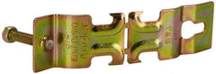 Thomas & Betts - 3/4" Pipe, 14 Gauge" Pipe or Conduit Clamp - Gold Galvanized, 600 Lb Capacity, All Conduit - Americas Industrial Supply