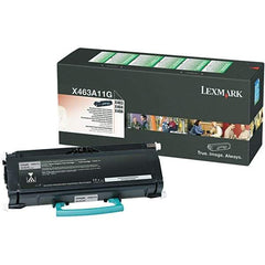 Lexmark - Black Toner Cartridge - Use with Lexmark X463de, X464de, X466de, X466dte, X466dwe - Americas Industrial Supply