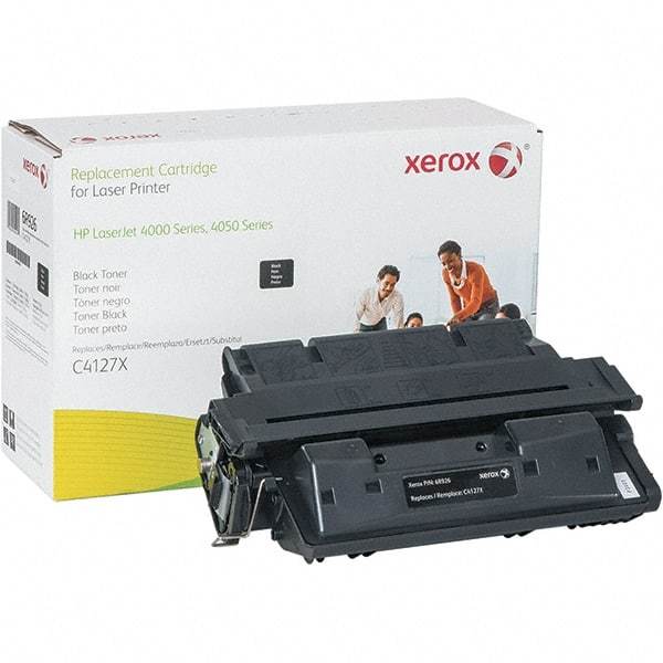 Xerox - Black Toner Cartridge - Use with HP LaserJet 4000, 4050 - Americas Industrial Supply