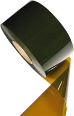 Aleco - Dark Amber Replacement Vinyl Strip Standard Dock Curtain Strips - 8" Wide x 300' Long x 0.08" Thick, PVC - Americas Industrial Supply