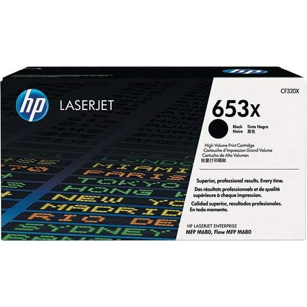 Hewlett-Packard - Black Toner Cartridge - Use with HP Color LaserJet Enterprise flow MFP M680z, MFP M680 - Americas Industrial Supply