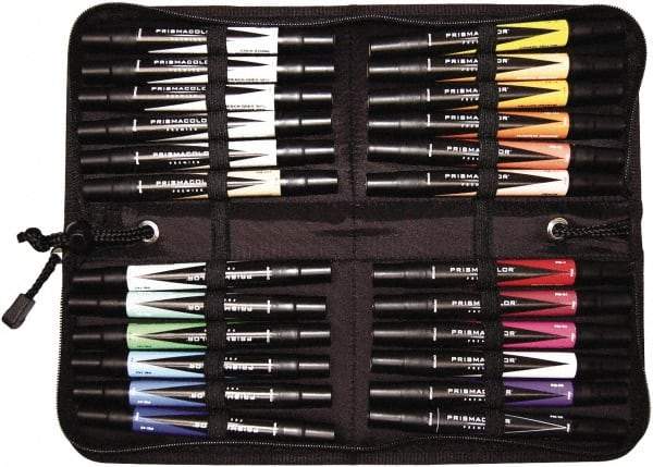 Prismacolor - Assorted Colors, Art Marker - Chisel Tip, Alcohol Based Ink - Americas Industrial Supply