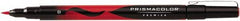 Prismacolor - Red Art Marker - Brush Tip, Alcohol Based Ink - Americas Industrial Supply