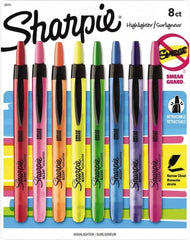 Sharpie - Assorted Colors, Highlighter - Chisel Tip, AP Nontoxic Ink - Americas Industrial Supply