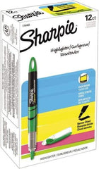 Sharpie - Green Highlighter - Chisel Tip, AP Nontoxic Ink - Americas Industrial Supply