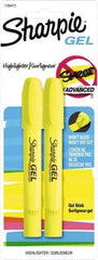 Sharpie - Fluorescent Yellow Highlighter - Chisel Tip, AP Nontoxic Ink - Americas Industrial Supply