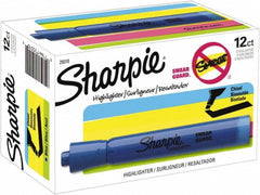 Sharpie - Turquoise Blue Highlighter - Chisel Tip, AP Nontoxic Ink - Americas Industrial Supply