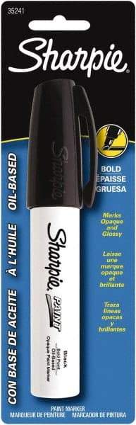 Sharpie - Black Paint Marker - Bold Tip - Americas Industrial Supply