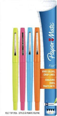 Paper Mate - Medium Porous Point Pen - Assorted Colors - Americas Industrial Supply