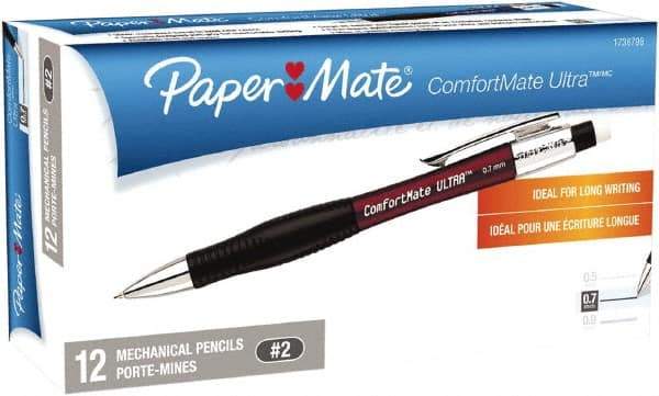 Paper Mate - 0.7mm Lead Mechanical Pencil - Black - Americas Industrial Supply