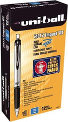 Uni-Ball - 1mm Retractable Pen - Blue - Americas Industrial Supply