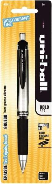 Uni-Ball - 1mm Retractable Pen - Black - Americas Industrial Supply