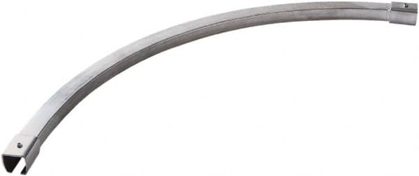 TMI, LLC - 3' Long Galvanized Steel Dock Strip Door Mounting Hardware - Use with Industrial Curtain Kit - Americas Industrial Supply