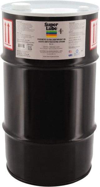 Synco Chemical - 15 Gal Drum, ISO 46, SAE 75W, Air Compressor Oil - -40°F to 500° - Americas Industrial Supply