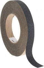 PRO-SAFE - Black Solid Color Anti-Slip Vinyl Tape - 3/4" Wide x 60' Long, General Traffic - Americas Industrial Supply