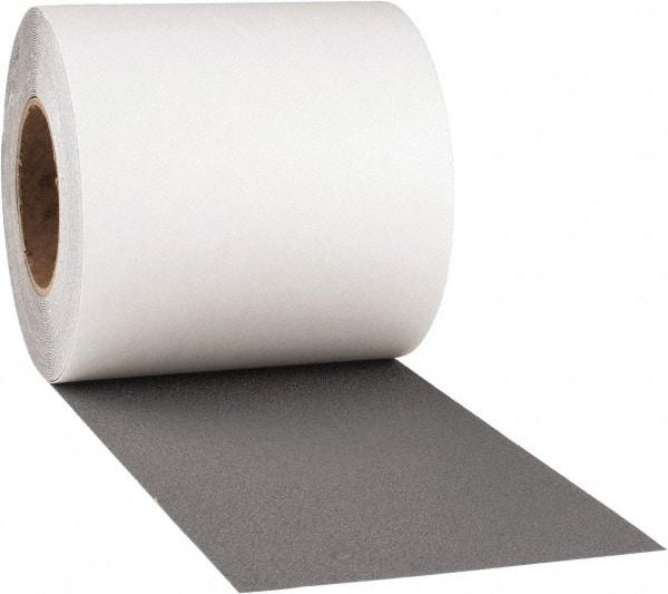 PRO-SAFE - Gray Solid Color Anti-Slip Vinyl Tape - 6" Wide x 60' Long, General Traffic - Americas Industrial Supply