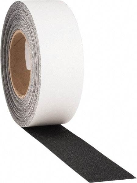 PRO-SAFE - Black Solid Color Anti-Slip Vinyl Tape - 2" Wide x 60' Long, General Traffic - Americas Industrial Supply