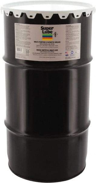 Synco Chemical - 120 Lb Keg Synthetic Lubricant w/PTFE General Purpose Grease - Translucent White, Food Grade, 450°F Max Temp, NLGIG 000, - Americas Industrial Supply