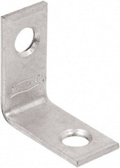 National Mfg. - 1" Long x 1/2" Wide, Steel, Corner Brace - Zinc Plated - Americas Industrial Supply