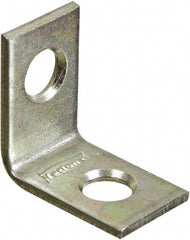 National Mfg. - 3/4" Long x 1/2" Wide, Steel, Corner Brace - Zinc Plated - Americas Industrial Supply