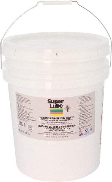 Synco Chemical - 30 Lb Pail Silicone Heat-Transfer Grease - Translucent White, Food Grade, 450°F Max Temp, NLGIG 2, - Americas Industrial Supply