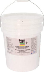 Synco Chemical - 30 Lb Pail Silicone Heat-Transfer Grease - Translucent White, Food Grade, 450°F Max Temp, NLGIG 2, - Americas Industrial Supply