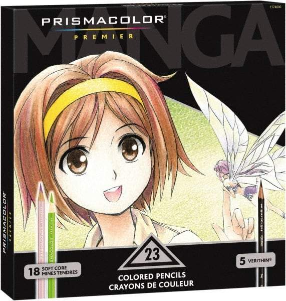 Prismacolor - Manga Colored Pencil - Assorted Colors - Americas Industrial Supply